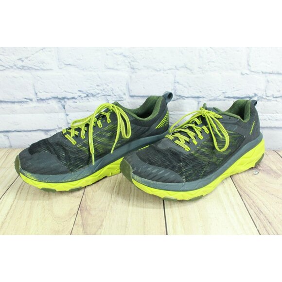 Hoka One One Challenger ATR 5 Size 11.5 Trail Running Shoes Ebony Black - Picture 2 of 9